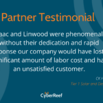 Partner Testimonial Tier 1 Solar